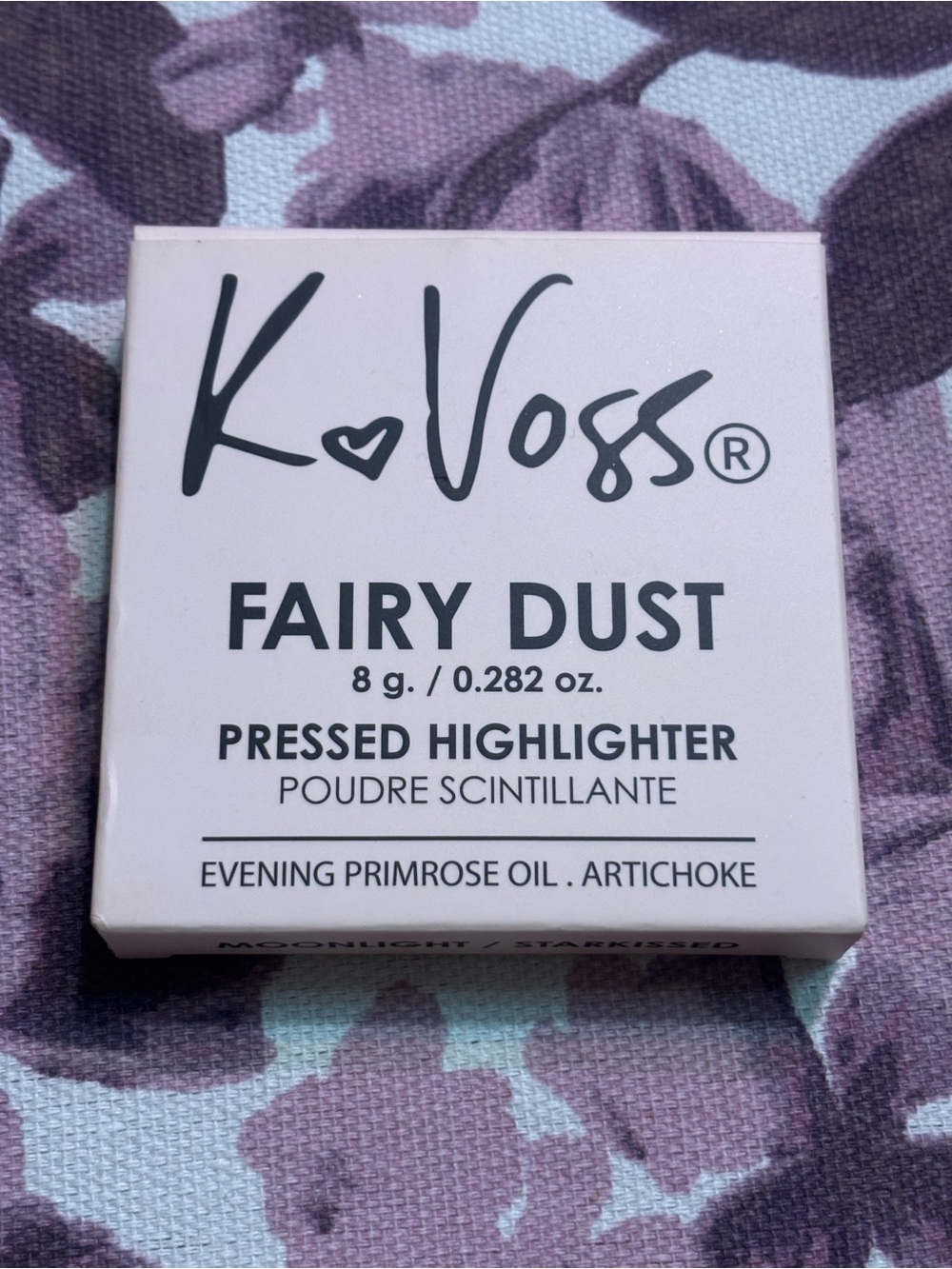 K Voss Fairy Dust Pressed Highlighter - Moonlight Starkissed